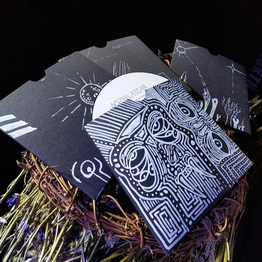 A Weight for the Heavy Handed Hand-Printed ARTWORK CD