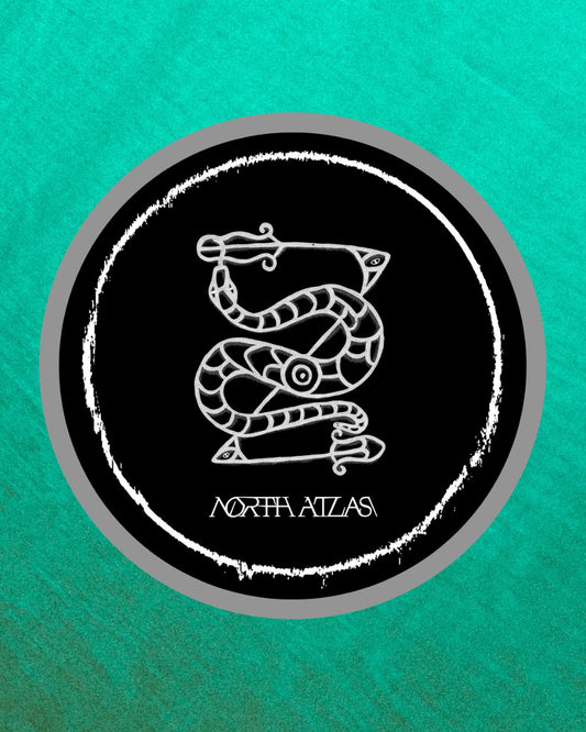 Serpent Premium Screen Printed Circular Patch